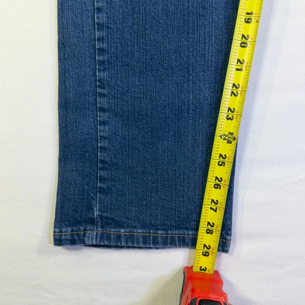Levi's 505 Mens Jeans 36x29 Regular Fit Straight Leg‎ Blue Wash Denim Stretch